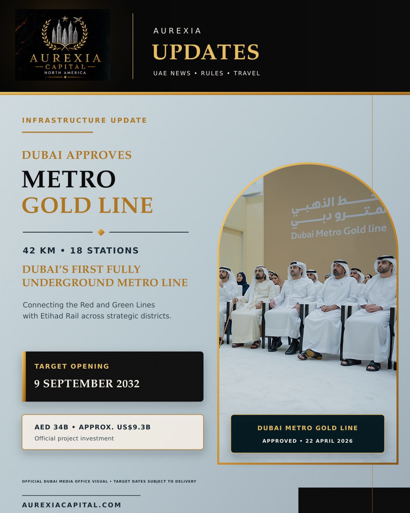 Dubai Metro Gold Line