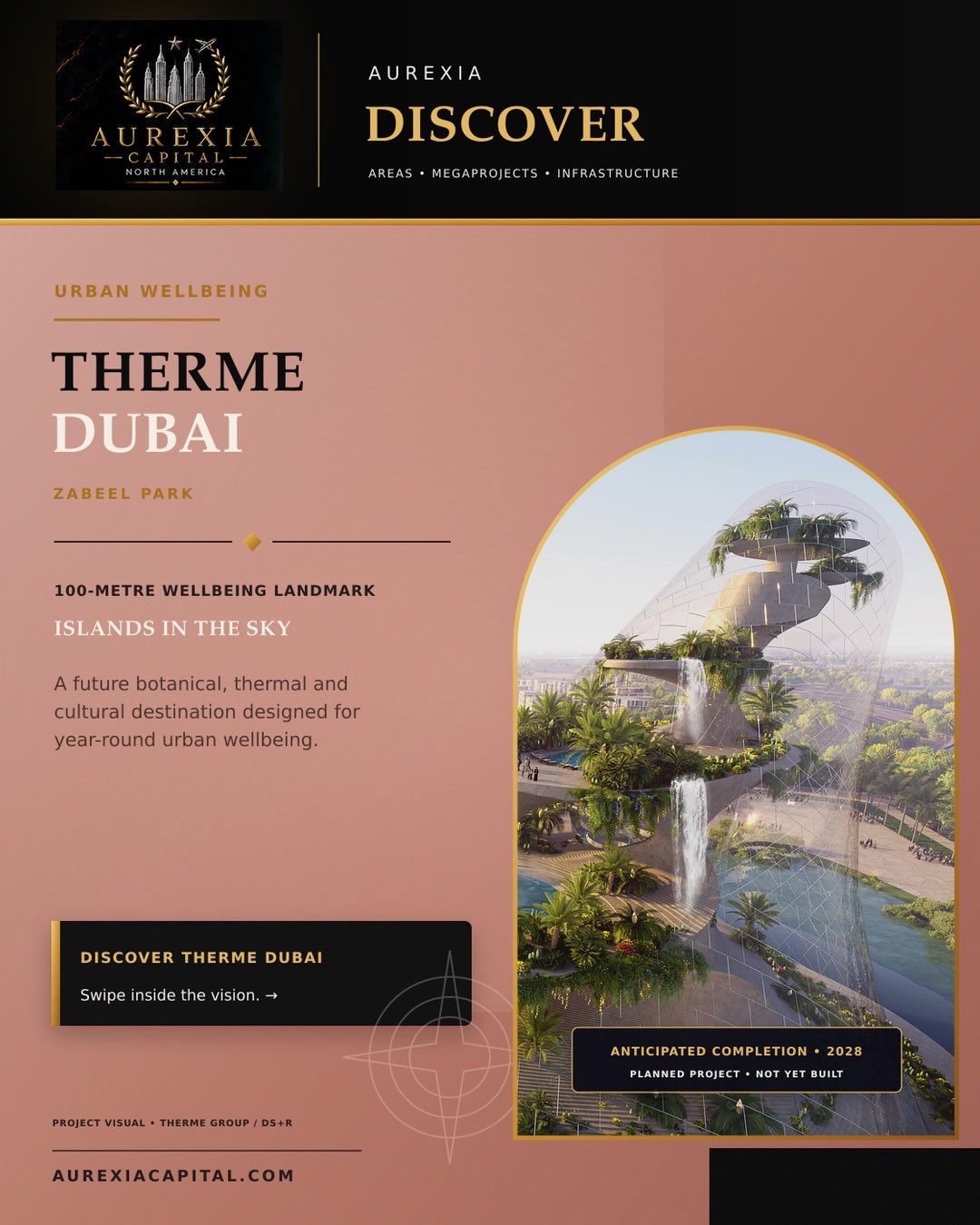 Therme Dubai: Islands in the Sky